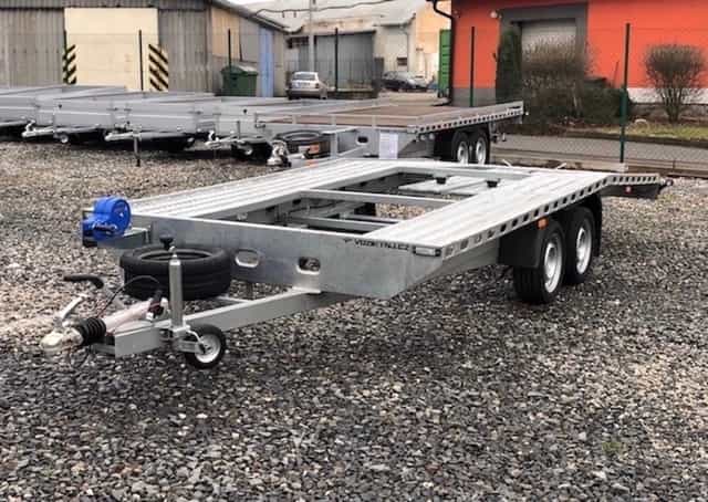 Přívěsný vozík,autopřepravník 460x205cm,2700kg,VDI2700