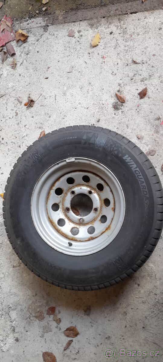 4 xKola 5x139,7 kované disky offroad pneu 235/75 15