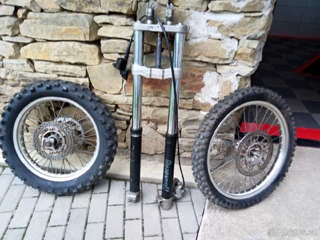 Kola a přední vidlice husaberg