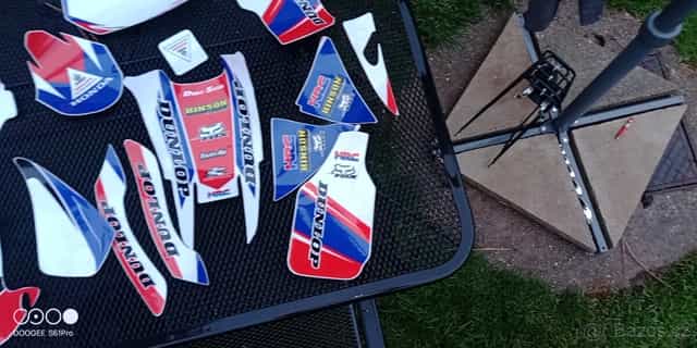 Honda CRF450X sada polepu