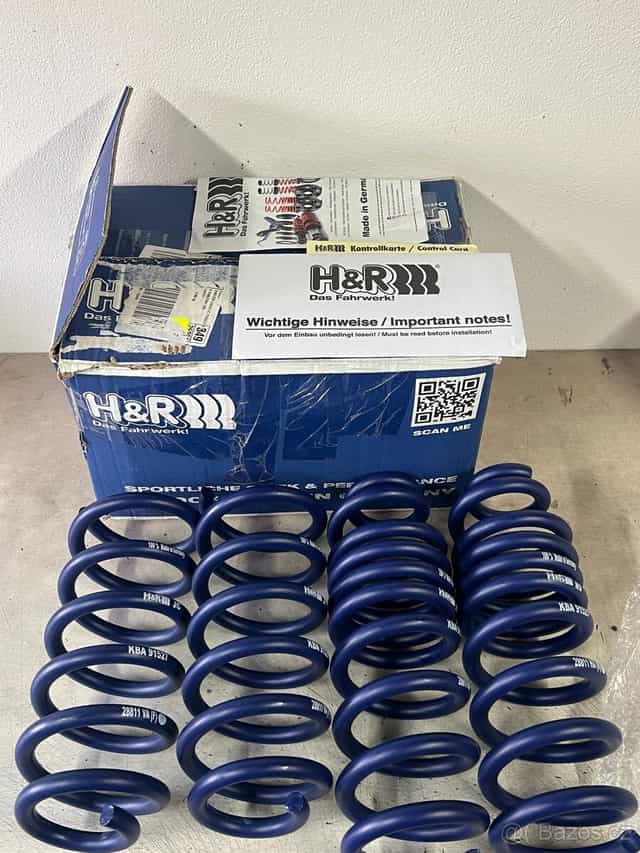 Sportovní pružiny H&R / MB W205