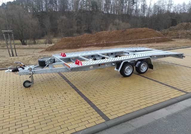 Autopřepravník snížený 500x210cm, 3500/550kg,130km, VDI2700