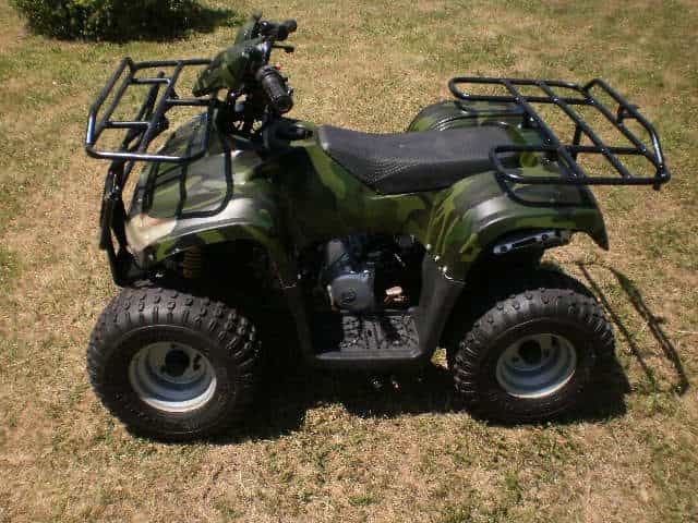 dětská čtyřkolka 125ccm maskáčová