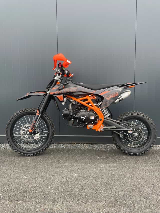 Pitbike Zuumav K3 140cc 17/14 - oranžová