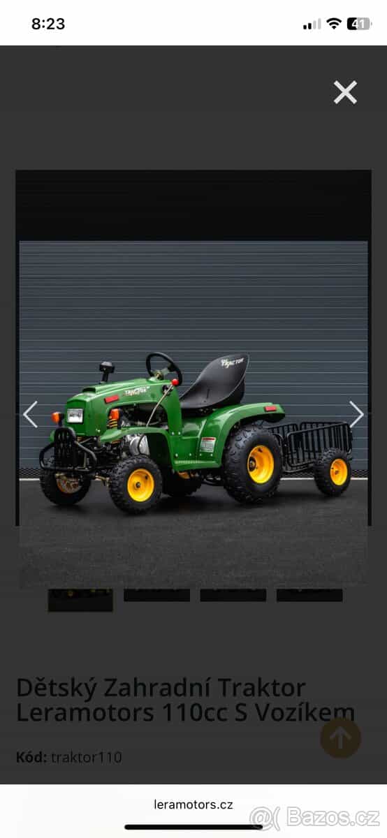Traktůrek Leramotors