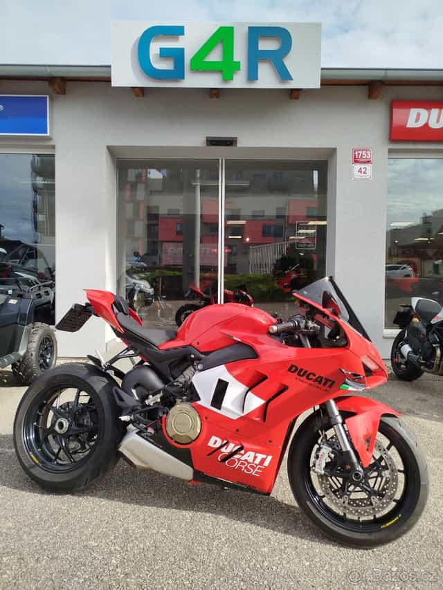 Ducati Panigale V4, ČR, KRÁSNÝ STAV, ZÁRUKA, SERVIS