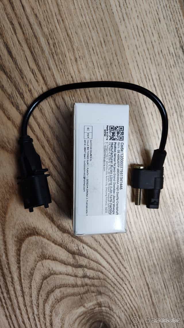 Nový snímač klikového hřídele JEEP CRD 2.8 diesel