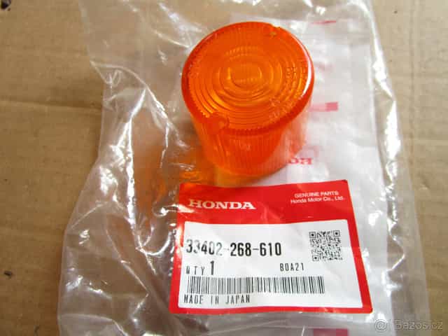 Honda cb sklo blinkru.