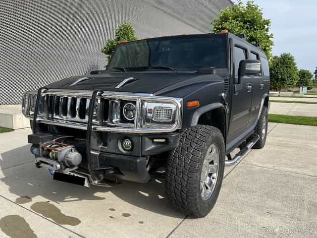 Hummer H2 - poslední model 2008, 6.2V8, rok 2008