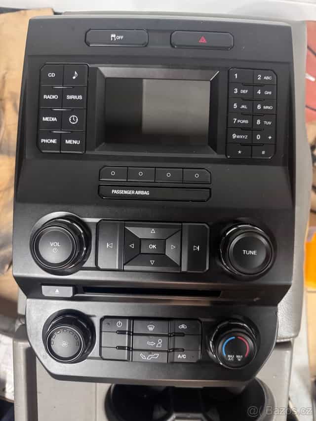 2016 Ford F150 Panel klimatizace a rádia GL3T-18E243-BSB OEM