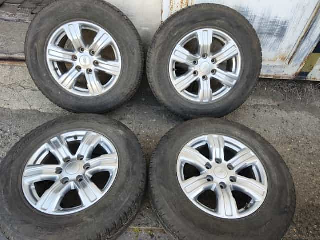 17"alu sada 6x139 origo Ford Ranger 265/65 Goodyear TPMS