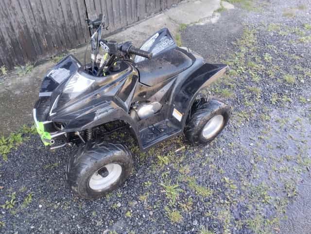 Dětská čtyčkolka automat   obsah 90cm 4takt