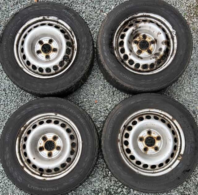 Ocelové disky VW T5, T6, Amarok 6,5Jx16 ET52, 5x120x65,1