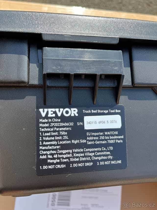 Ulozny box novy nepouzity  Ddge RAM 15