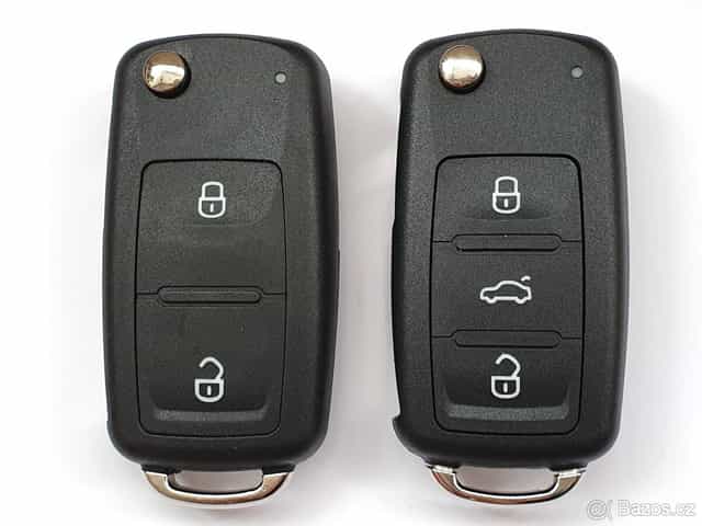 Klíč Volkswagen Škoda Seat. Klíč Vw Amarok, Beetle, Caddy,