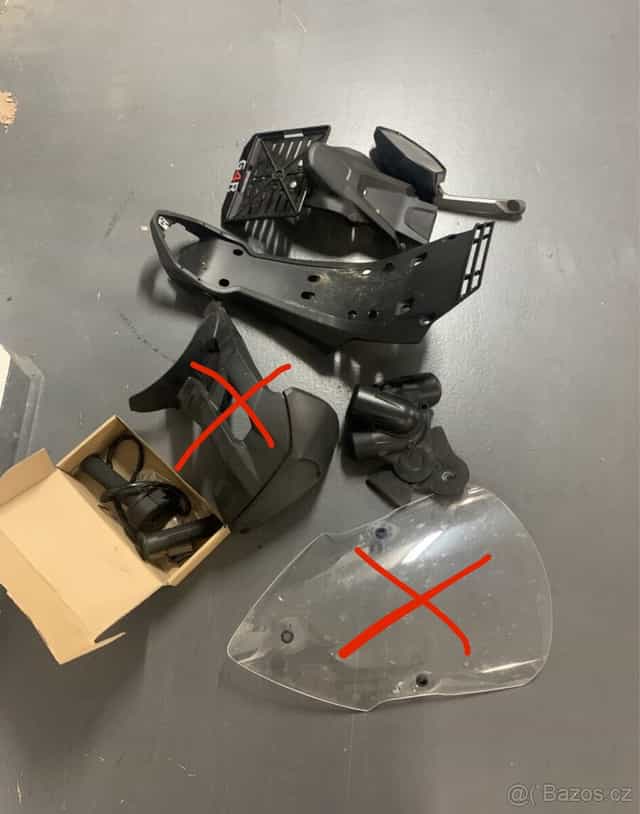 Prodám díly na Ducati Multistrada 1260