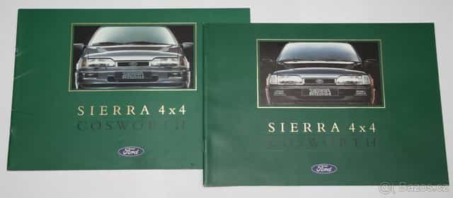 Prospekty Ford Sierra 4x4 Cosworth (1989)