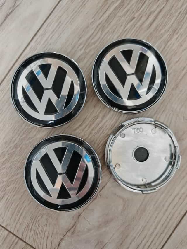 Středové krytky pokličky loga Volkswagen 60 mm