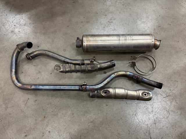 Kawasaki bruteforce 750, výfuk