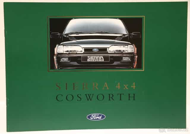 Prospekt Ford Sierra 4x4 Cosworth (1992)