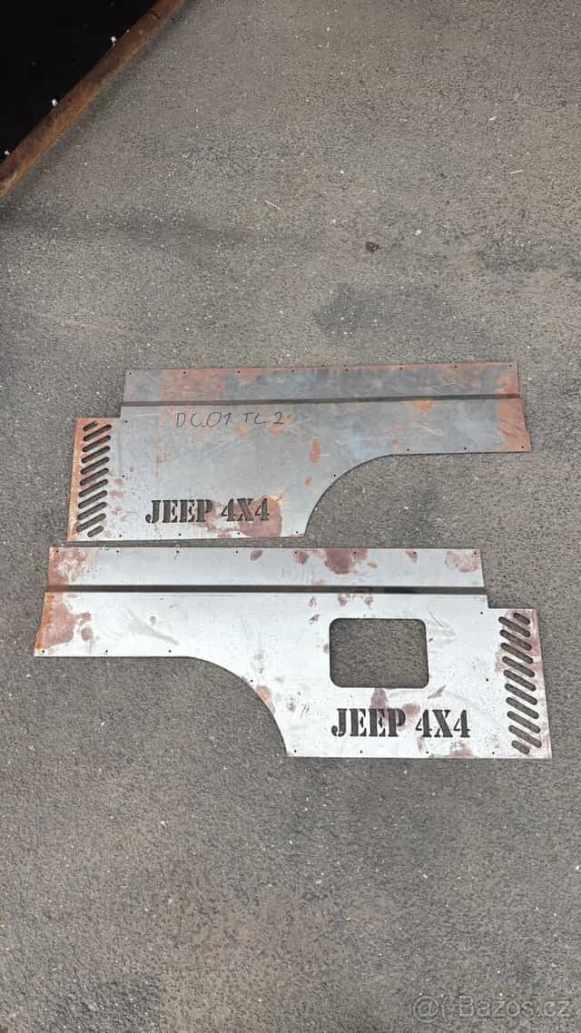 Boční kryty Jeep XJ