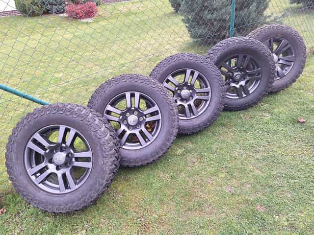 Kompletní kola Toyota Land Cruiser 150, Hilux