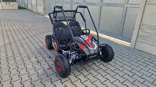 Dětská Bugina akumulátorová ECOBuggy až 2500W 60V 20Ah modrá