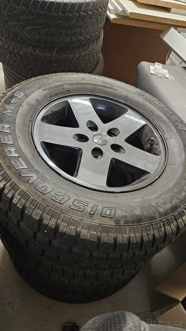 Prodám original alu jeep wrangler jk