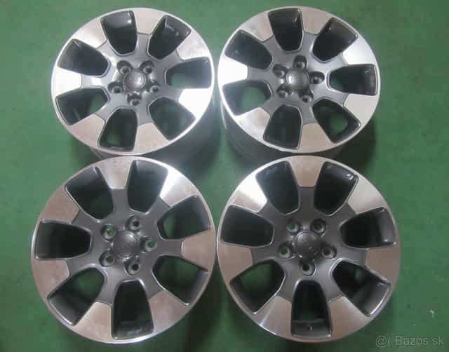 R18 hliníkové disky Jeep wrangler rozteč 5x127 ET44,45