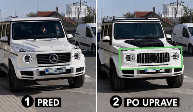 Predám masku maska Mercedes G AMG W463 18-24.
