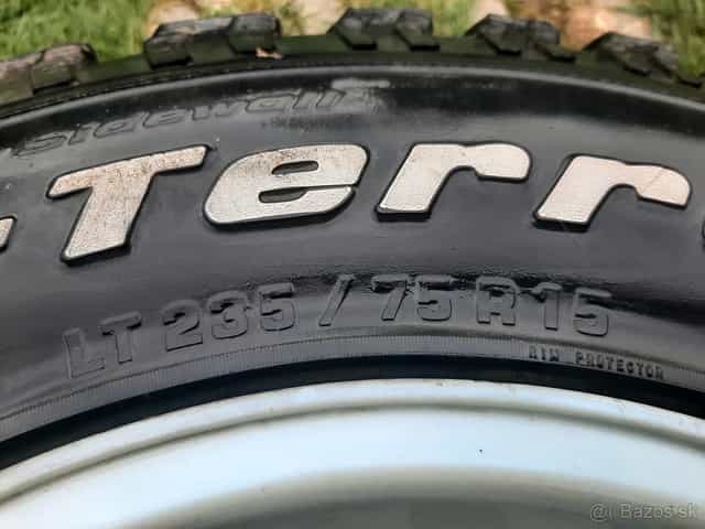 Off road pneu 4x4 BF Goodrich