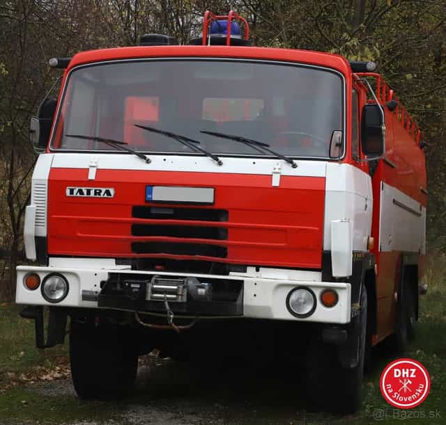 Hasičská TATRA 815 6x6