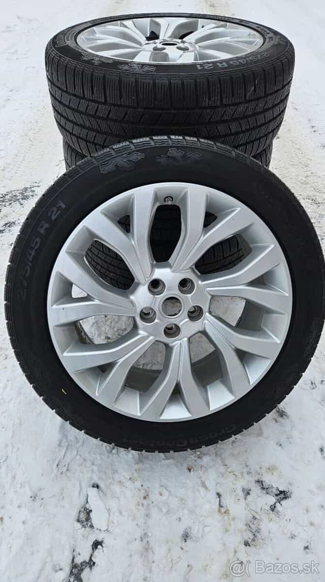 TOP ALU kola Land Rover 21" – 5×120, Continental 9