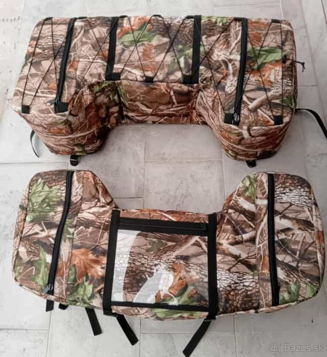 kufor, box na štvorkolku - maskáč