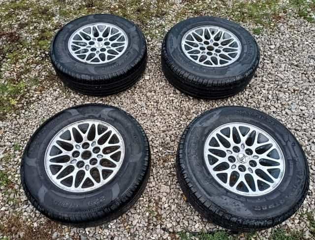 Jeep Cherokee XJ, kolesa, hlinikove disky, elektrony