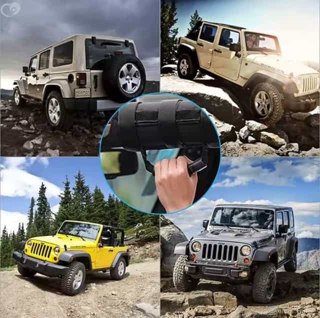 Rukoväte Jeep Wrangler JK JL sada 4ks