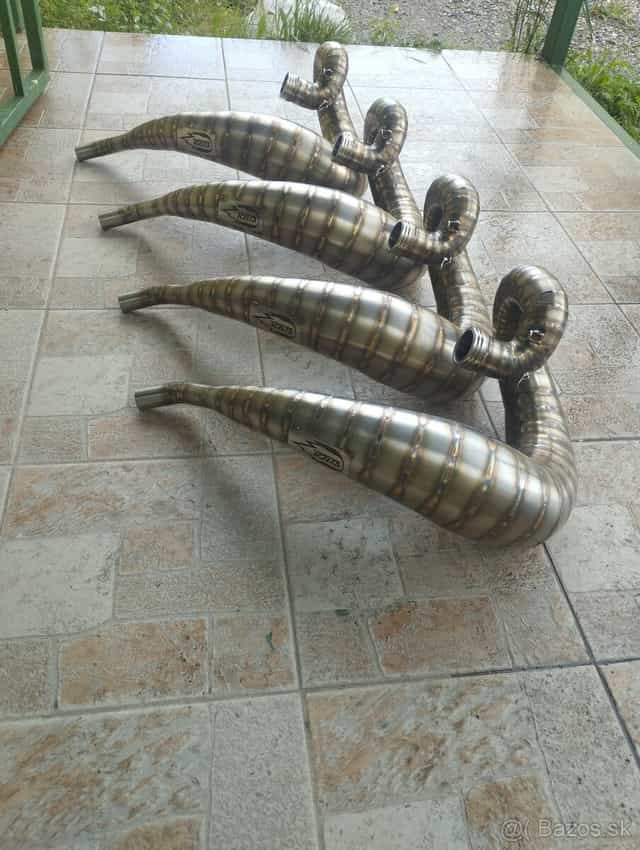 Ladené výfuk (Yamaha,KTM, hsq, Honda,sherco,beta,Suzuki)