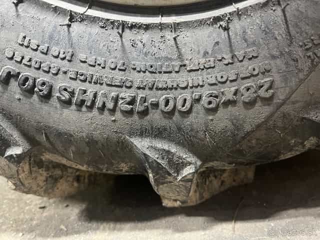 Predám zánovne pneu na štvorkolku