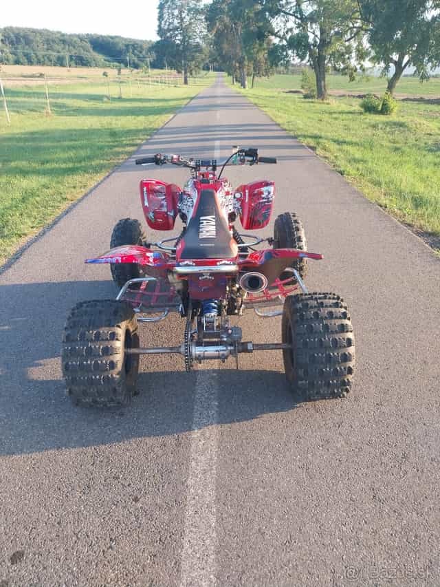 Yamaha raptor 660 R Športová custom