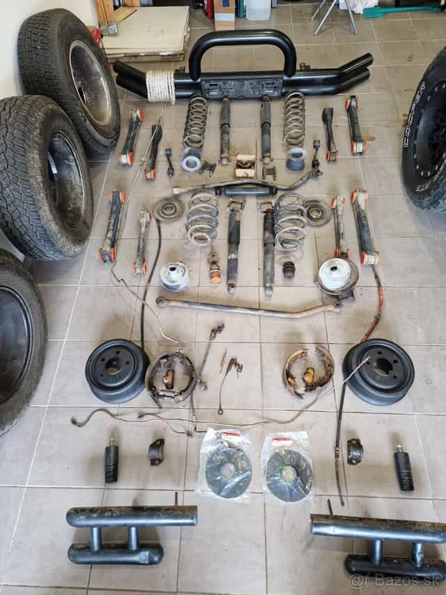 Podvozok 2,5" Lift Kit Jeep Wrangler TJ