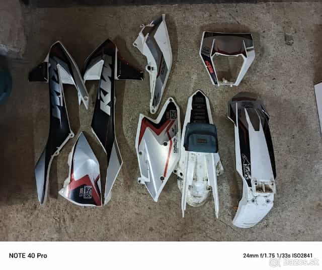 Plasty KTM exc-f 450 2017