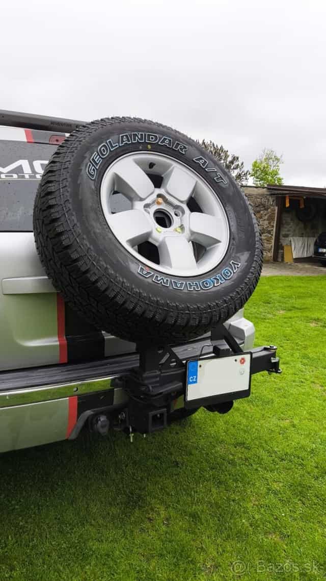 Offroad - držák rezervního kola do US tažného CAD/DXF/STL