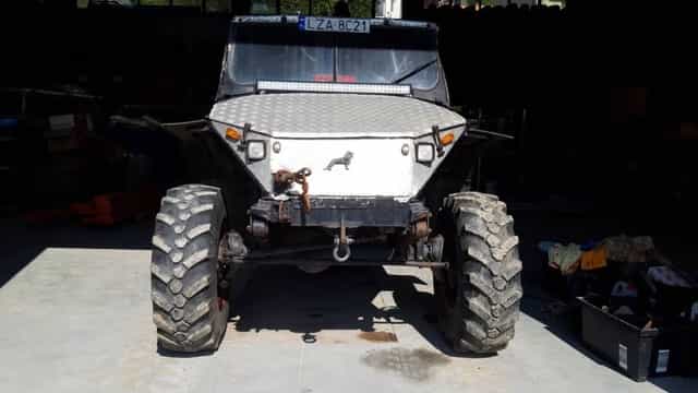 Proto Volvo C303 PORTÁLOVÉ nápravy Volvo wrangler patrol