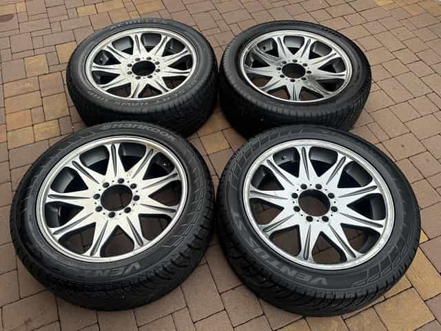 22" 8x165 ALU KOLA = HUMMER RAM 2500 CHEVY