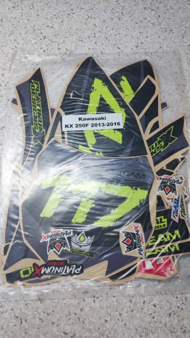 Sada polepov Kawasaki KX250F 2013-2016