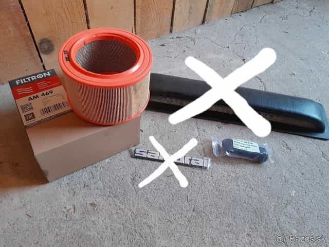 Suzuki Samurai - vzduchovy filter/serv. manual/ kľučka