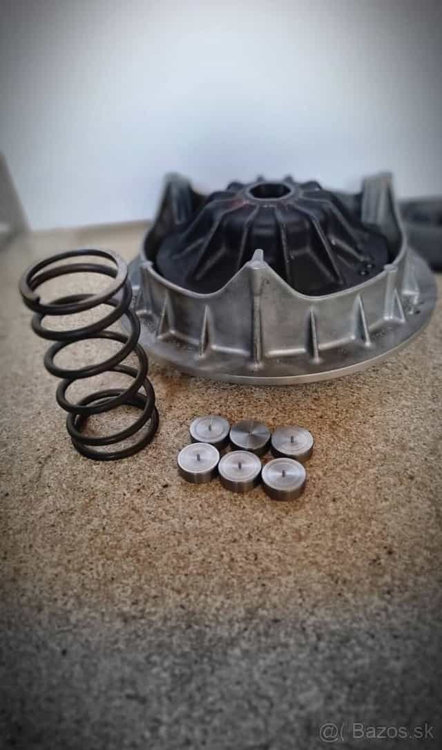 Tuningové variátorové CVTech sety