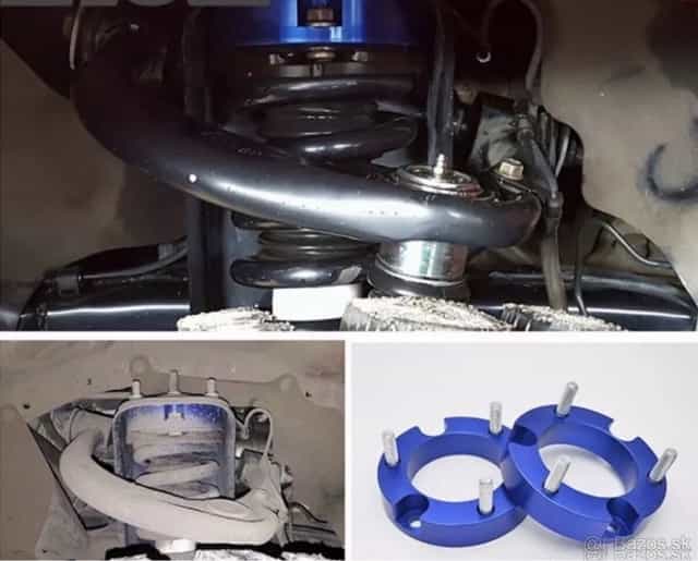 Predám podložky na zvýšenie prednej nápravy Nissan Navara