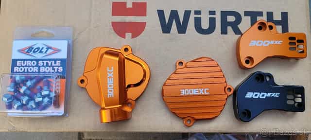 Diely - dekle prívery chranic TPI zátky vyfukov KTM EXC SX