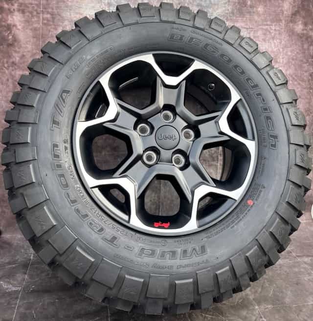 Originální alu kola Jeep 255/75/17